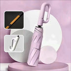 Ombrello antivento automatico Aevora – Rosa